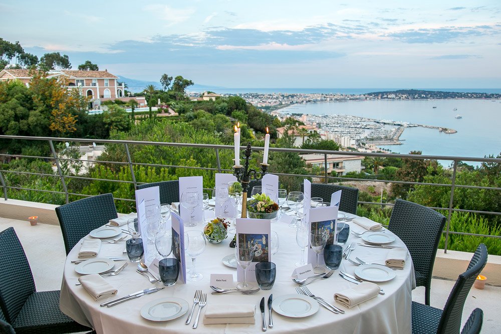 Cannes 2014 dinner table view